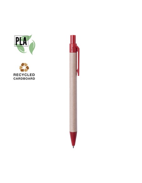 Bolígrafo de Cartron reciclado y detalles Compostables - Vatum