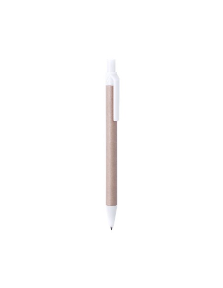Recycled cardboard pen with compostable details - Vatum