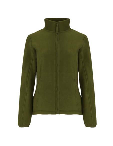 Women's fleece jacket with zip, 100% polyester, 300g/m2 - ARTIC WOMAN ROLY
