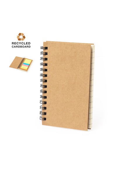 Recycled cardboard sticky notes pad - Estein