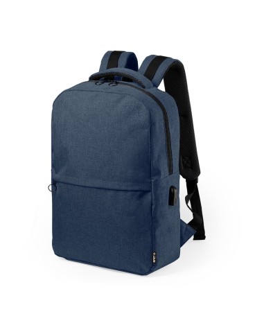 Recycled RPET backpack with pockets... Recycled RPET backpack with pockets...