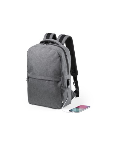 Sac à dos en RPET recyclé avec poches... Sac à dos en RPET recyclé avec poches...