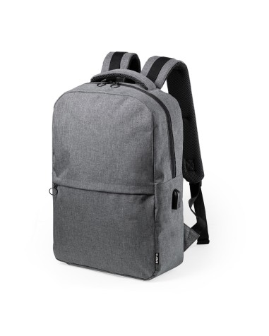 Sac à dos en RPET recyclé avec poches... Sac à dos en RPET recyclé avec poches...