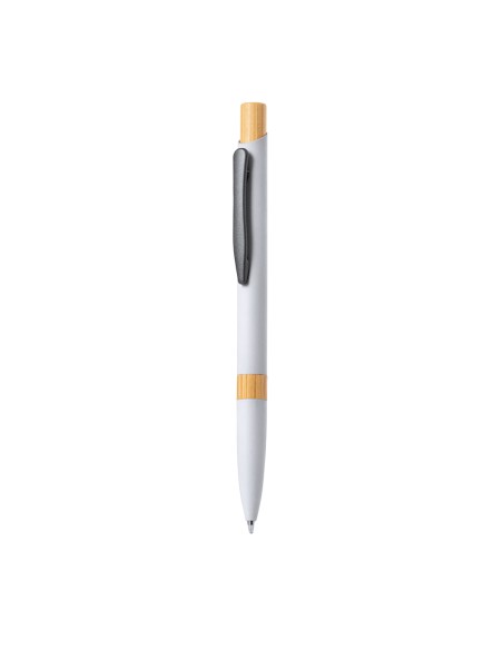 Rubberized aluminum and bamboo pen - Lantasker