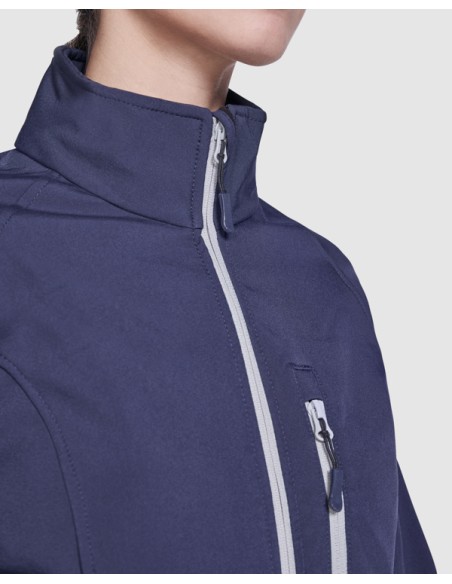Chaqueta softshell cremallera a contraste  - ANTARTIDA WOMAN ROLY