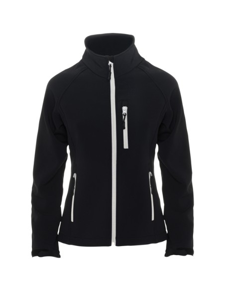 Contrast-zip softshell jacket - ANTARTIDA WOMAN ROLY