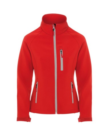Contrast-zip softshell jacket -...