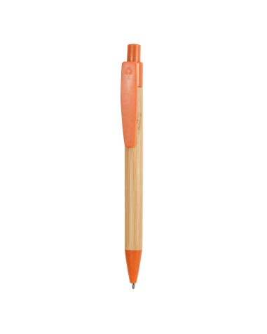 Bamboo pen with wheat fiber and ABS...