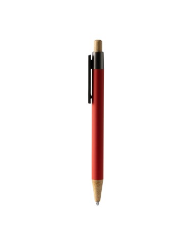 Metallic pen with rubber finish and... Metallic pen with rubber finish and...
