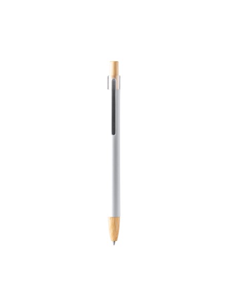 Metal pen with bamboo details - Silma