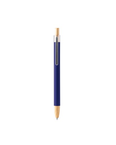 Metal pen with bamboo details - Silma Metal pen with bamboo details - Silma