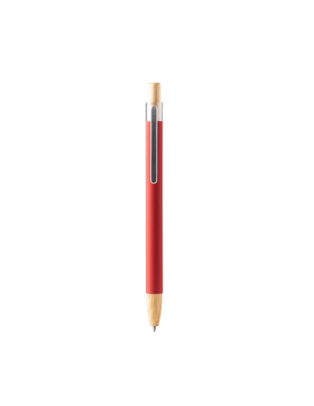 Metal pen with bamboo details - Silma