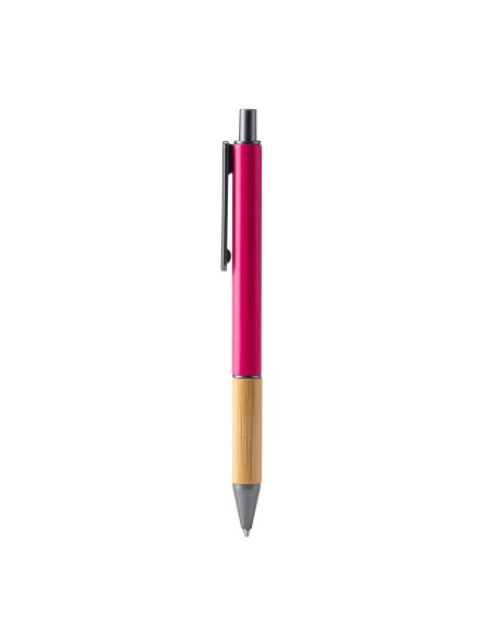 Matte finish ballpoint pen with bamboo grip - PENTA
