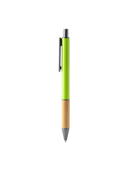 Matte finish ballpoint pen with bamboo grip - PENTA