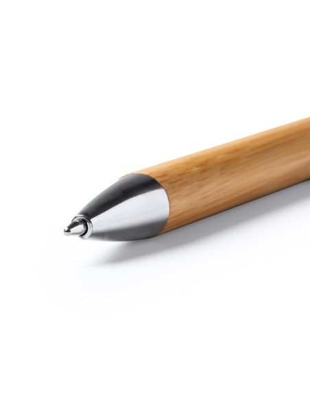 Bamboo body ballpoint pen - BAMBIK