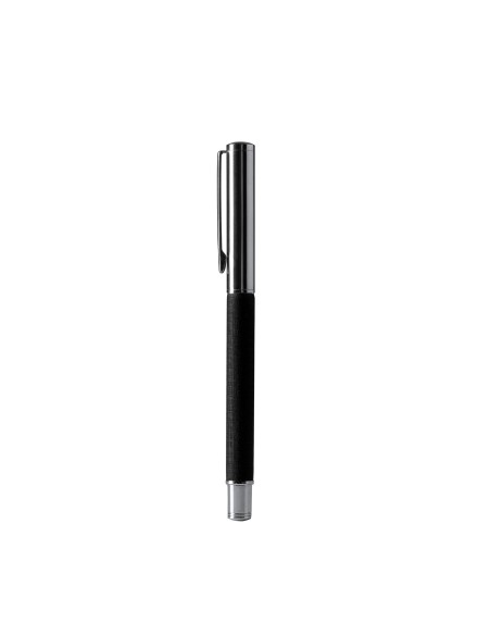 Rollerball pen with metal barrel and recycled polyester - LOMOX