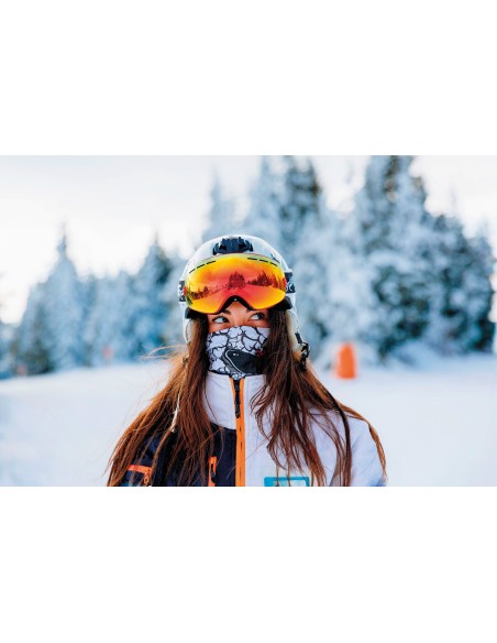 Customised tubular neck warmer in full colour