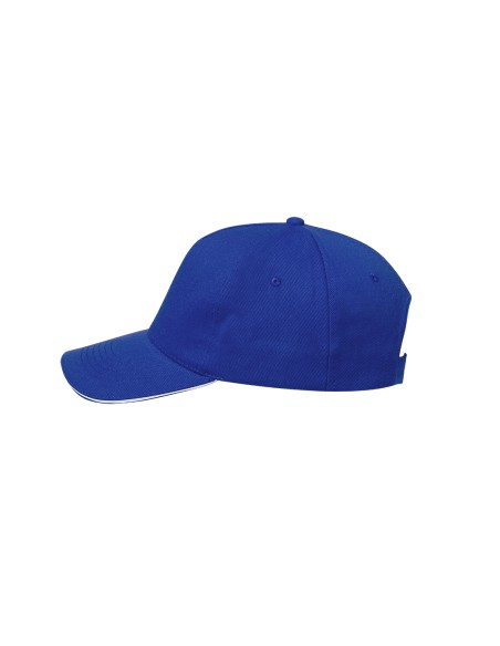 Gorra 5 panells de Poliester RPET - Sandrok