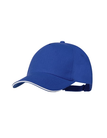 Gorra 5 paneles de  Poliester RPET - Sandrok