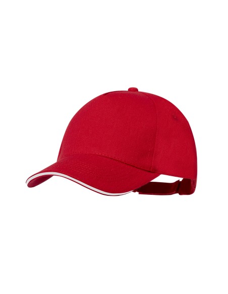 Gorra 5 panells de Poliester RPET - Sandrok