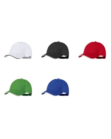 Gorra 5 paneles de  Poliester RPET -...
