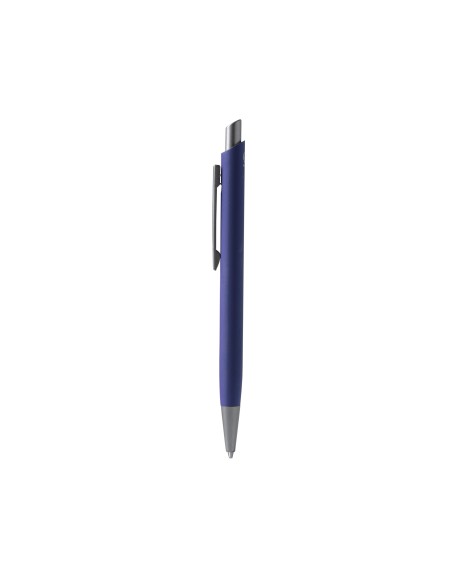 Recycled aluminum ballpoint pen with matte finish - TORY