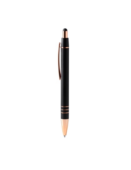 Metal body ballpoint pen with touch pointer - LEIVA