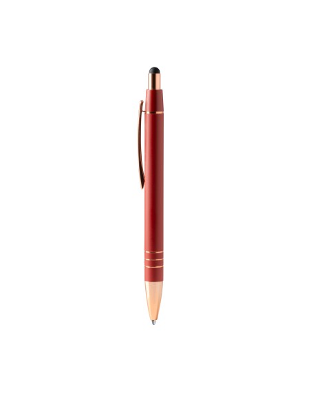 Metal body ballpoint pen with touch pointer - LEIVA