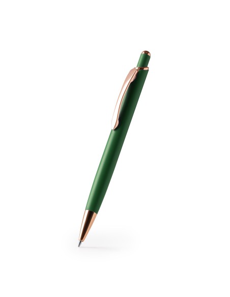 Matte metallic pen with copper details - PERLA
