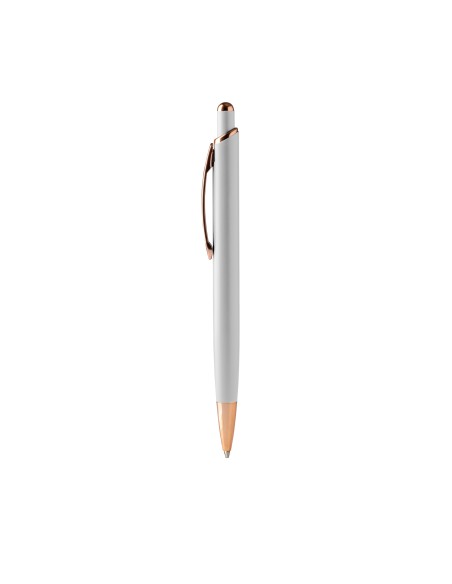 Matte metallic pen with copper details - PERLA