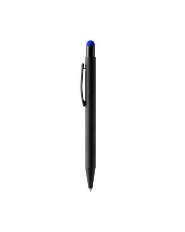 Metal ballpoint pen with rubber... Metal ballpoint pen with rubber...