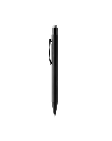 Metal ballpoint pen with rubber... Metal ballpoint pen with rubber...