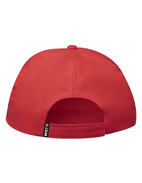 Casquette à 5 panneaux en polyester recyclé RPET - Keinfax