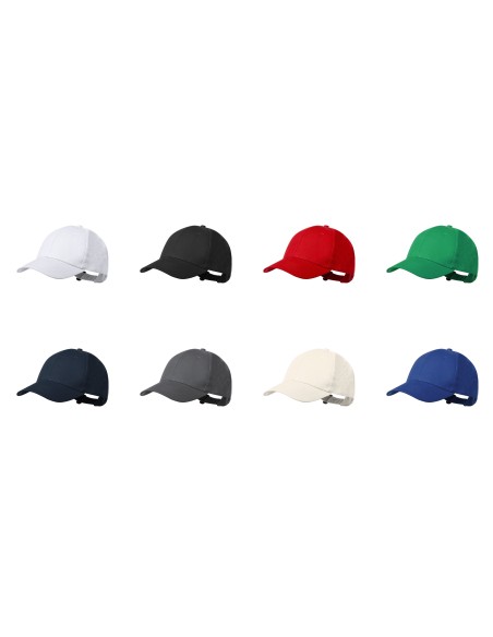 6-panel cap made of recycled polyester RPET - Oconor