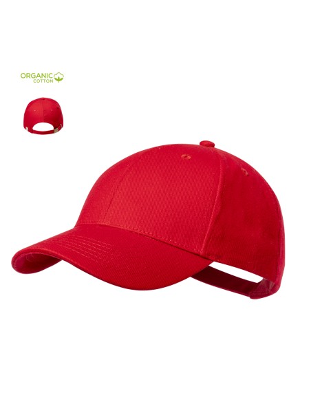Gorra de 6 paneles de algodón orgánico - Calipso