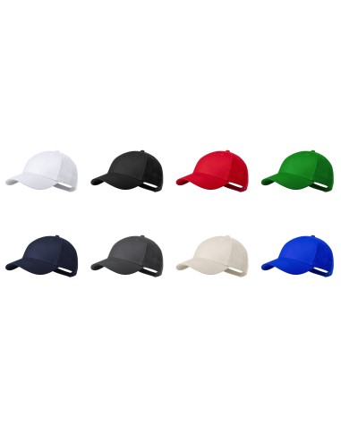 Organic Cotton 6 Panel Cap - Calipso