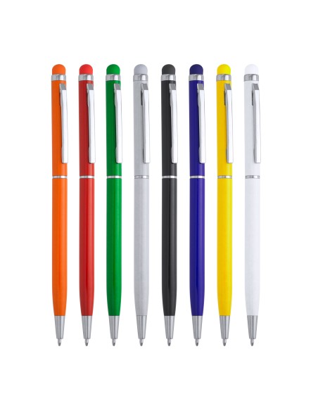Stylo à bille en aluminium avec pointeur tactile - BAUME
