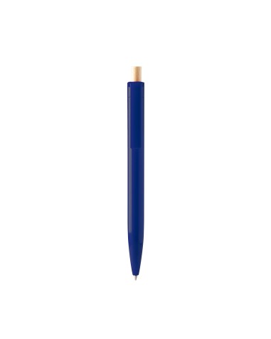 Recycled plastic pen with bamboo push... Recycled plastic pen with bamboo push...