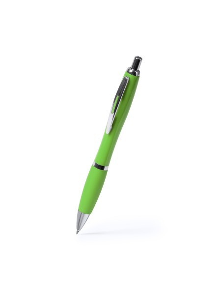 ABS plastic ballpoint pen with push button - MERLIN