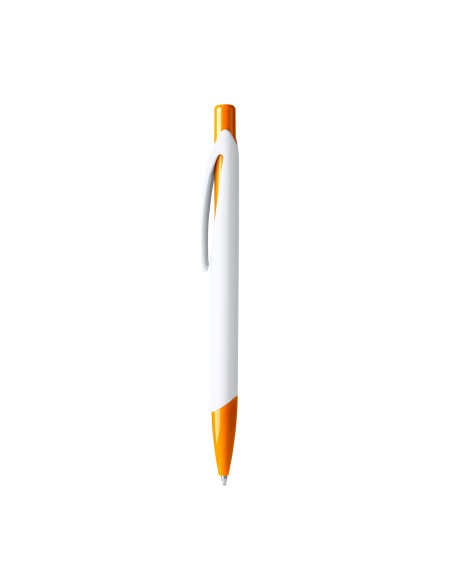 Push-button ballpoint pen with matching tip in two-tone finish - CITIX