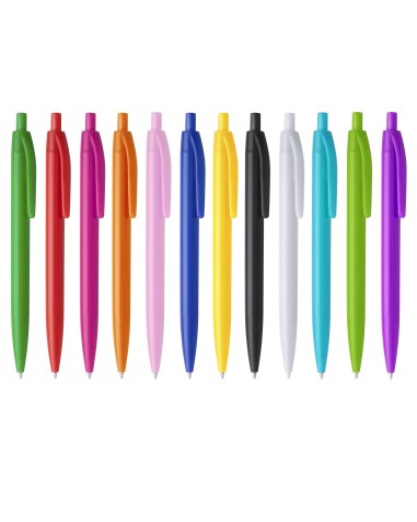 Push-button ballpoint pen in a... Push-button ballpoint pen in a...