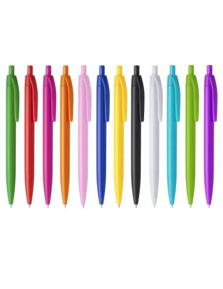 Push-button ballpoint pen in a variety of colours - STIX