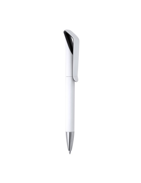 Twist ballpoint pen in two-tone gloss finish - IRATI