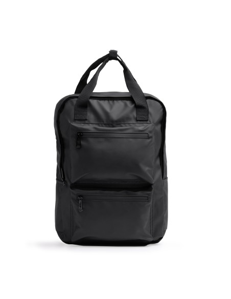 Backpack with double front pocket and padded computer pocket up to 16" - RUSEL