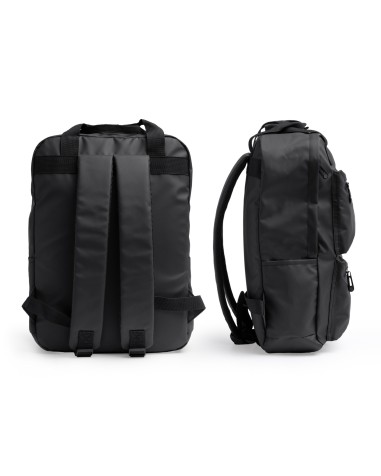 Backpack with double front pocket and... Backpack with double front pocket and...