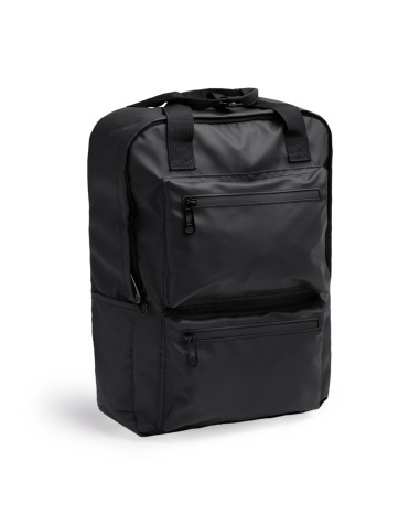 Backpack with double front pocket and... Backpack with double front pocket and...