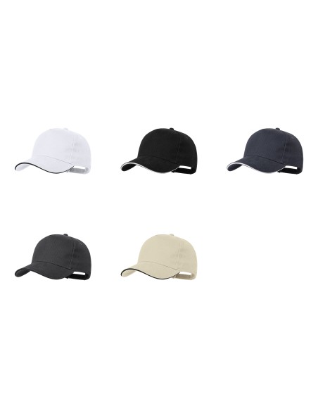 Mimax 5-Panel Combed Cotton Cap