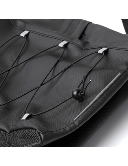 17" laptop compartment backpack with reflective details - KANSAS