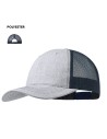 Gorra de poliéster y rejilla... Gorra de poliéster y rejilla...