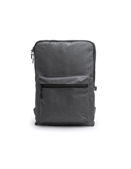 Executive design backpack ideal for 12" laptop, recycled polyester - BENZA